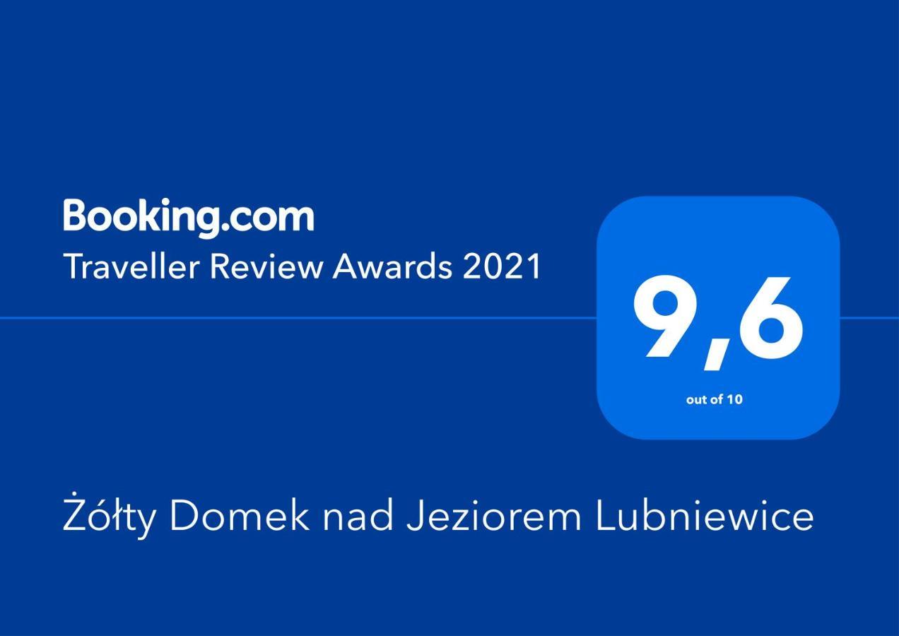 Zolty Domek Nad Jeziorem Lubniewice Dış mekan fotoğraf